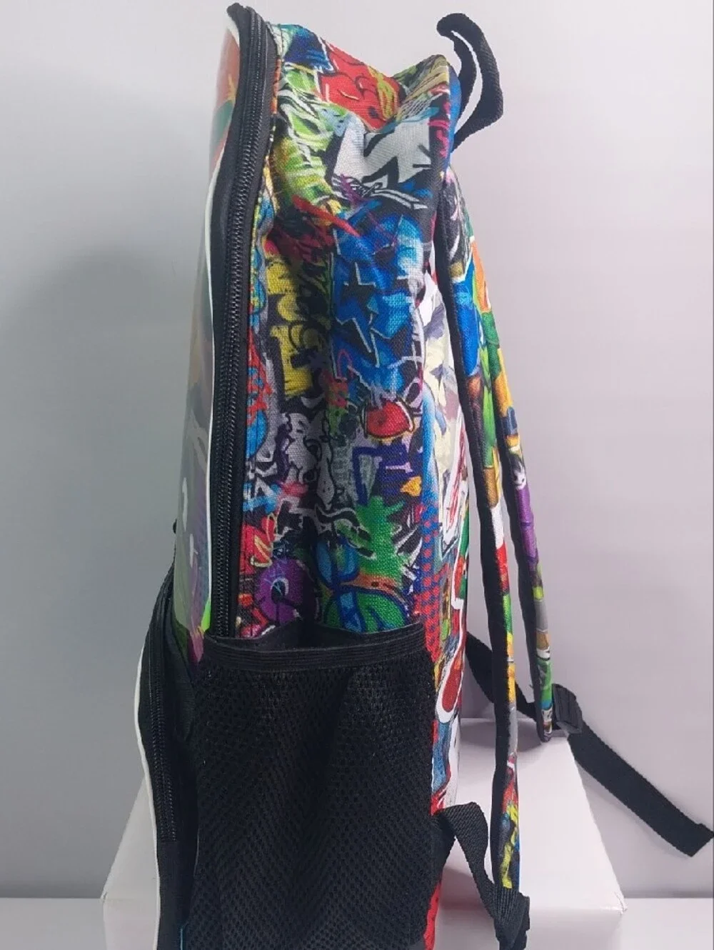 Teenage Mutant Ninja Turtles Kids Backpack - Multicolor Holographic